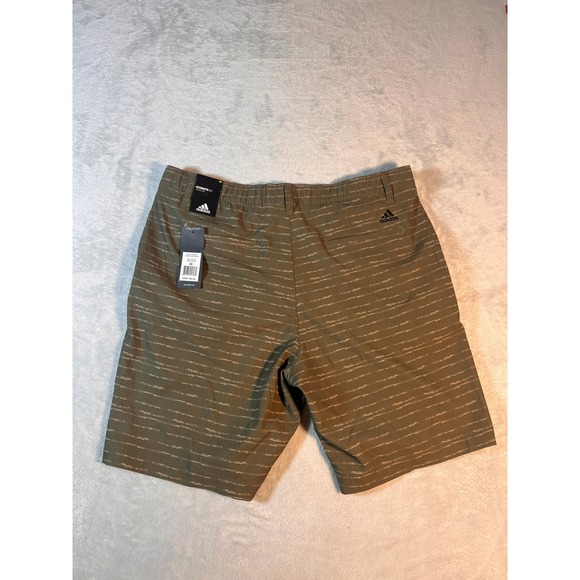 Adidas Ultimate365 Olive Strata Men's Printed Woven Golf Shorts ADVRO879 Size 36 - Picture 3 of 8